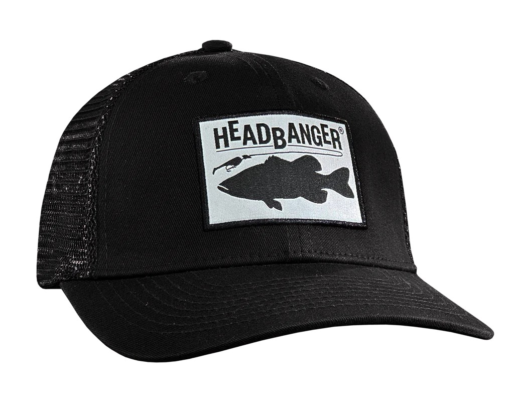 Headbanger Bass Patch Snapback Trucker